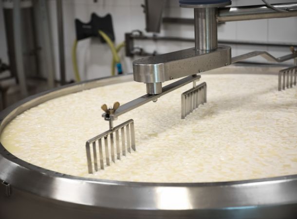 Piezas mecanizadas para la industria alimentaria